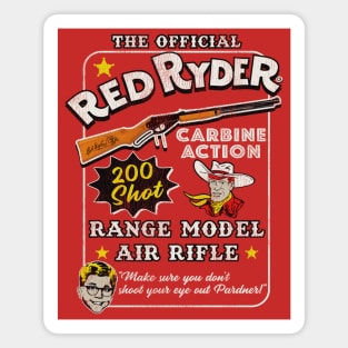 Christmas Story Official Red Ryder Carbine Action 200 Shot Range Model Air Rifle Magnet